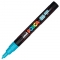 Marker cu vopsea PC-3M Posca 0.9 - 1.3 mm Uni-Ball verde smarald