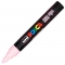 Marker cu vopsea PC-5M Posca 1.8 - 2.5 mm Uni-Ball roz deschis