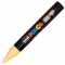 Marker cu vopsea PC-5M Posca 1.8 - 2.5 mm Uni-Ball portocaliu deschis